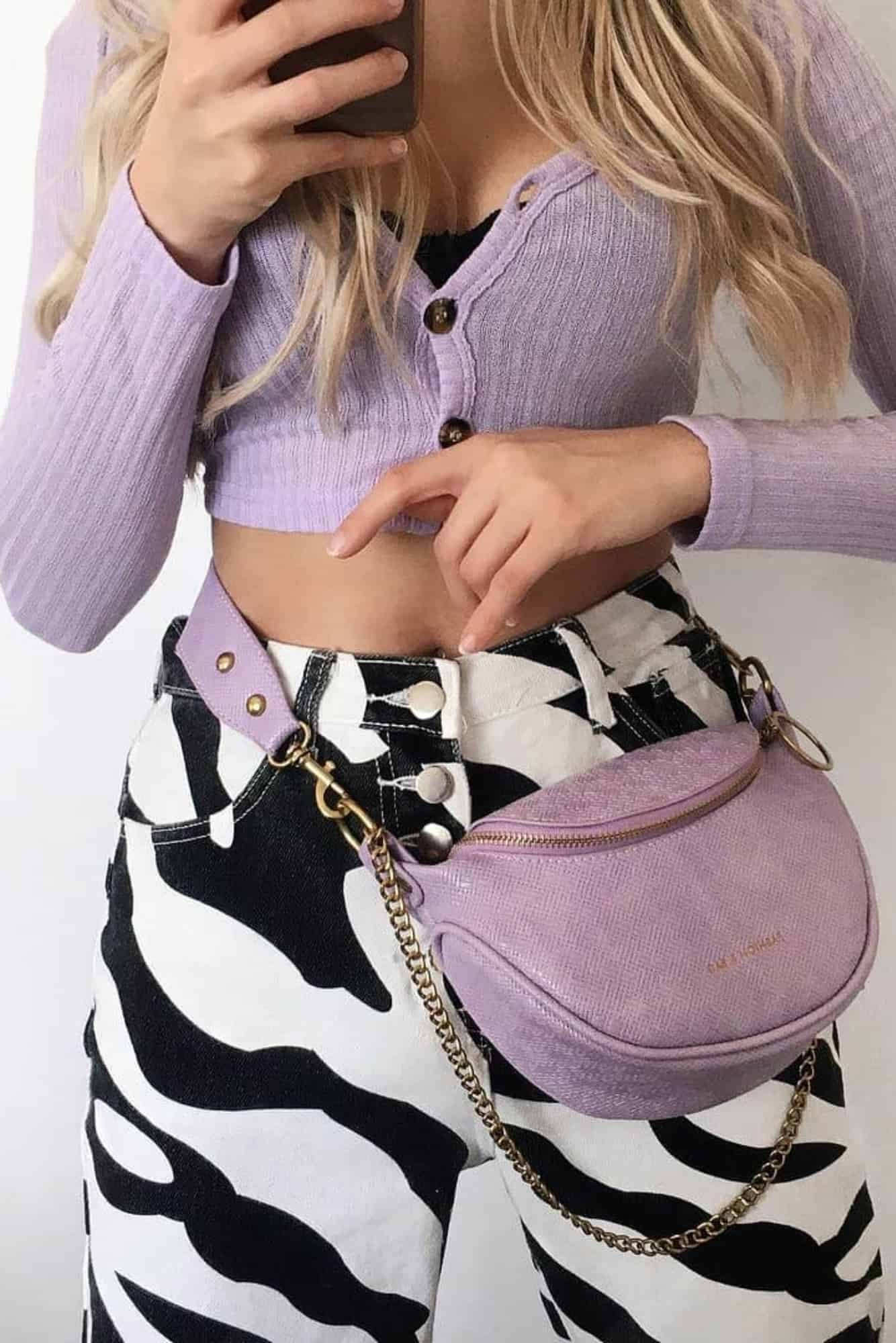 shein lilac zebra fast fashion influencer brand
