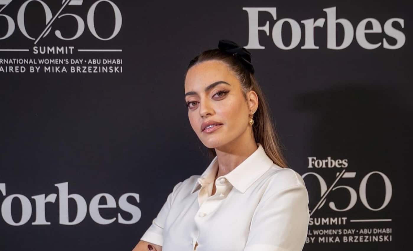 Middle East influencer campaigns Karen Wazen at Forbes business summit