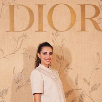 Middle East influencer campaigns Valerie Abou Chacra and Dior