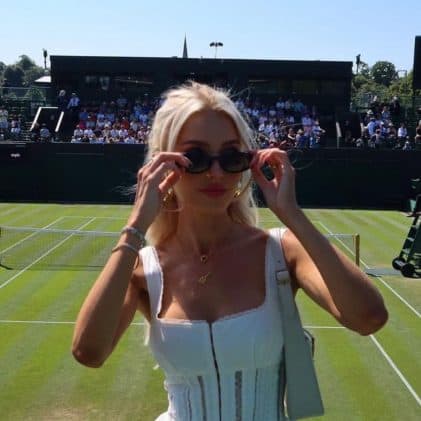 Morgan Riddle at Wimbledon