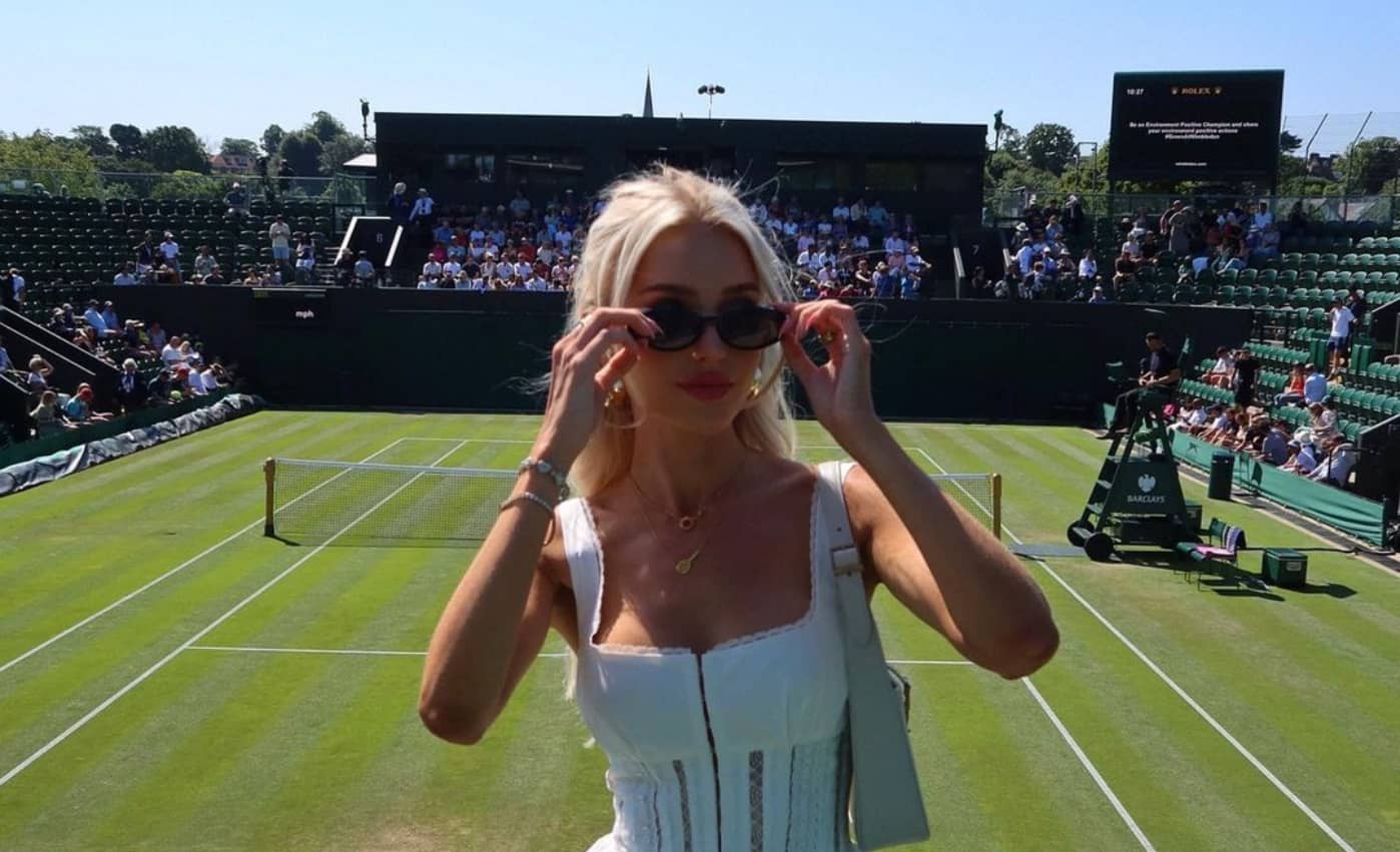 Morgan Riddle at Wimbledon